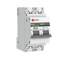 Выключатель нагрузки 2п 25А ВН-63 PROxima EKF SL63-2-25-pro