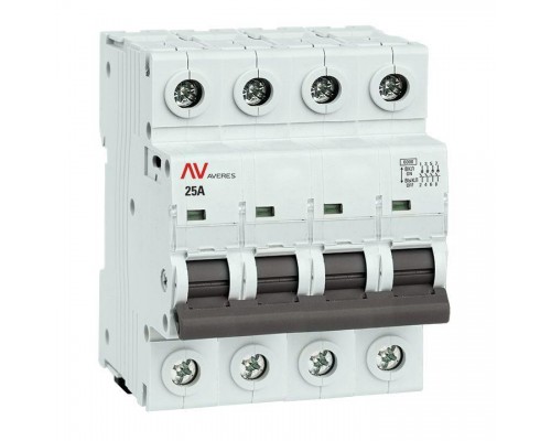 Выключатель нагрузки 4п 25A AVN AVERES EKF avn-4-25-av