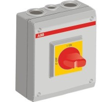 Выключатель нагрузки 4п OTP63BA4M 63А в боксе ABB 1SCA022459R6940