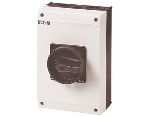 Выключатель нагрузки в корпусе 3п 63А P3-63/I4-SI-SW черн. ручка EATON 207362