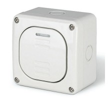 Выключатель настенный 1-кл. 1п 20А IP66 бел. DKC DIS1375012