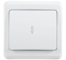 Выключатель проходной 1-кл. 1п СП Вега 10А IP20 ВСп10-1-0-ВБ бел. ИЭК EVV12-K01-10-DM