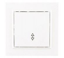 Выключатель проходной 1-кл. СП Минск 10А IP20 бел. Basic EKF ERV10-025-10