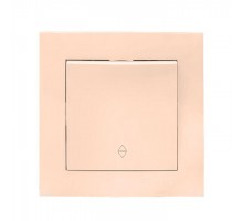 Выключатель проходной 1-кл. СП Валенсия 10А IP20 крем. PROxima EKF EWV10-025-20