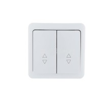 Выключатель проходной 2-кл. 2п ОП Viola 10А IP20 бел. LEZARD 751-0200-106