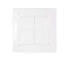 Выключатель проходной 2-кл. СП 10А бел. БЕЛТИЗ C(6+6)10-870