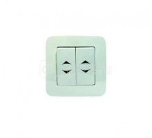 Выключатель проходной 2-кл. СП Lillium N 10А IP20 бел. Makel 55026