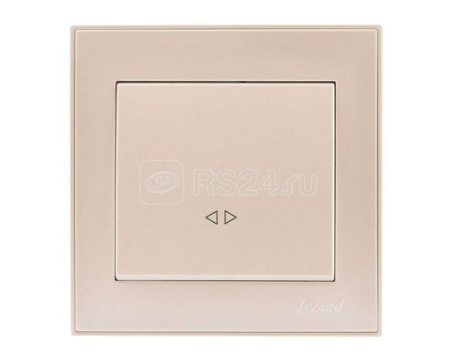 Выключатель промежуточный 1-кл. СП Рейн IP20 крем. LEZARD 703-0303-107