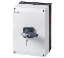 Выключатель-разъединитель 3P+N цилиндрический замок DMM-125/3N/I5/C-G ручка сер. EATON 172856