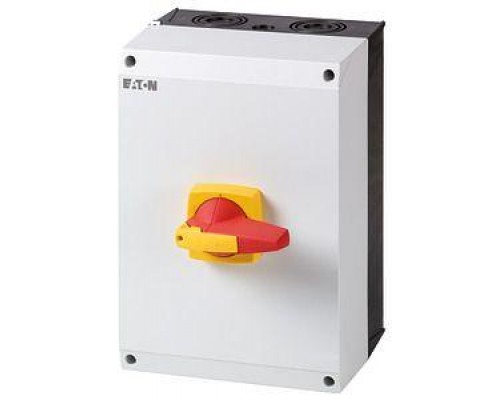 Выключатель-разъединитель 3P+N замок; ручка красно-жел. DMM-160/3N/I5/P-R EATON 172791