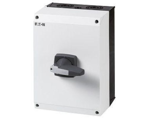 Выключатель-разъединитель 3п замок DMM-160/3/I5/P-G ручка сер. EATON 172793