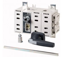 Выключатель-разъединитель DDC 400/2/M4/P-G пост. ток 2п 400А сер. ручка с удл. ось монтаж на дверь шкафа EATON 6098945
