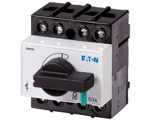 Выключатель-разъединитель Duco 4п 63А с рукоятью DCM63/4 EATON 1314006