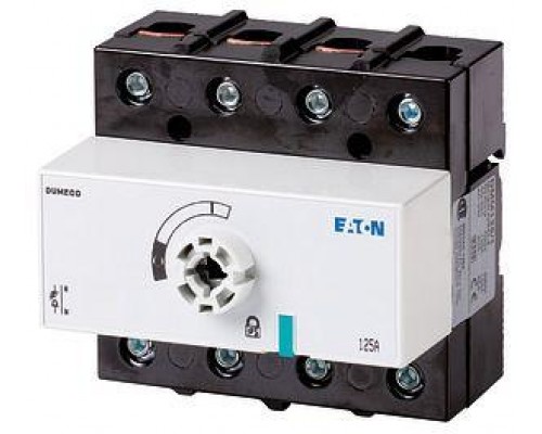 Выключатель-разъединитель Dumeco 3п+прох.N 125А без оси и рукояти DMM125/1 EATON 1314203