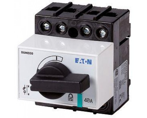 Выключатель-разъединитель Dumeco 3п+прох.N 40А с рукоятью DMM40/1 EATON 1314056