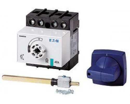 Выключатель-разъединитель Dumeco 3п+прох.N 40А с рукоятью С-типа DMM40/1 EATON 1314054