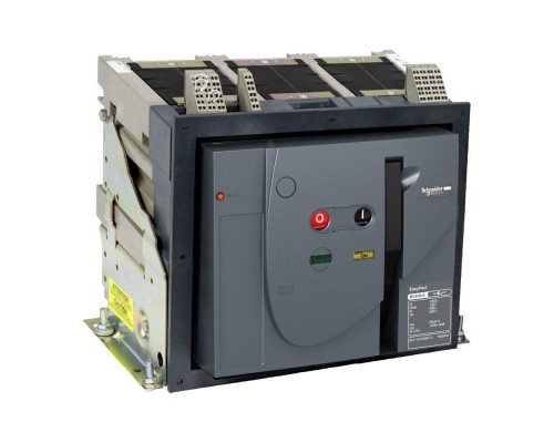 Выключатель-разъединитель EasyPact MVS 1000А 3p 50кА стац. с ручн. приводом SchE MVS10N3MF0D