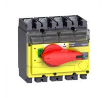 Выключатель-разъединитель INV250 4П красн. рукоятка SchE 31187