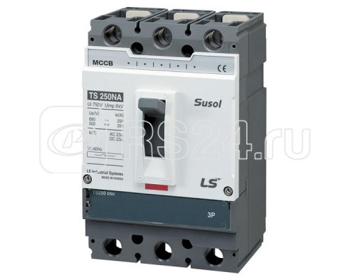 Выключатель-разъединитель TS250NA DSU250 250А 3P3T LSIS 105025300