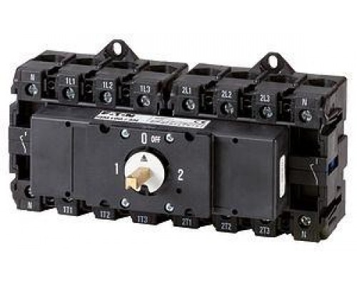 Выключатель-разъединитель перекидной I-0-II 2х4P 100А QM100/3N EATON 1319916