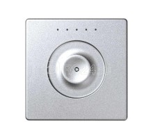 Выключатель сенсорный 1-кл. СП Simon 82 Sense IP20 без маркир. регулир. алюм. Simon 8000611-093