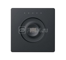 Выключатель сенсорный 1-кл. СП Simon 82 Sense IP20 с тематич. маркир. Т2 регулир. графит Simon 8000614-038