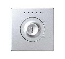 Выключатель сенсорный 1-кл. СП Simon 82 Sense IP20 с тематич. маркир. Т3 регулир. алюм. Simon 8000615-093