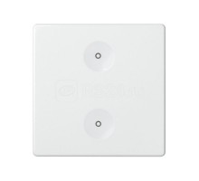 Выключатель сенсорный 2-кл. СП Simon 82 Sense IP20 без маркир. бел. Simon 8000621-030