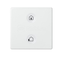 Выключатель сенсорный 2-кл. СП Simon 82 Sense IP20 с тематич. маркир. Т1 бел. Simon 8000623-030