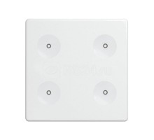 Выключатель сенсорный 4-кл. СП Simon 82 Sense IP20 без маркир. бел. Simon 8000641-030