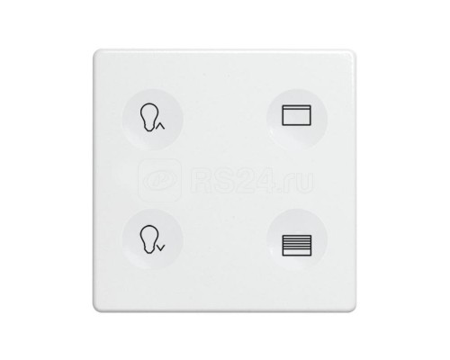 Выключатель сенсорный 4-кл. СП Simon 82 Sense IP20 с тематич. маркир. Т3 бел. Simon 8000645-030