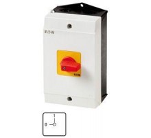 Выключатель в корпусе 3P+N 25А P1-25/I2H-RT/N красн. ручка EATON 227865