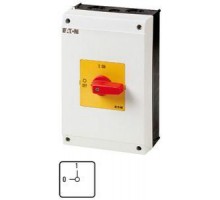 Выключатель в корпусе 3п 63А P3-63/I4-RT красн. ручка EATON 207357