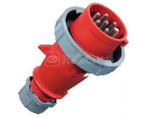 Вилка 16А 7P 6ч 400В IP67 AM-TOP Mennekes 3777