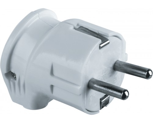 Вилка 61 362 NCA-PL04-16A-E-WH угловая с заземл. бел. Navigator 61362