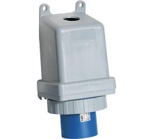 Вилка для монтажа на поверхность 263BS6W 63А 2P+E IP67 6ч ABB 2CMA167340R1000