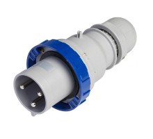 Вилка эл. каб. 125А 2P+E 230В IP67 DKC DIS21812533