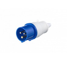Вилка эл. каб. 16А 2P+E 220В тип. роз. 013 IP44 SchE 26001DEK