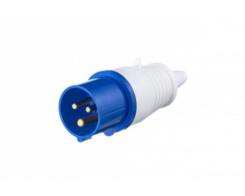 Вилка эл. каб. 16А 2P+E 220В тип. роз. 013 IP44 SchE 26001DEK
