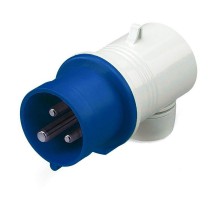 Вилка эл. каб. 16А 2P+E 230В IP44 DKC DIS2211633