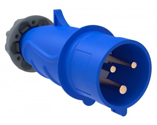 Вилка эл. каб. 16А 2P+PE 220В IP44 MAGNUM ССИ-013 ИЭК PSN01-016-3
