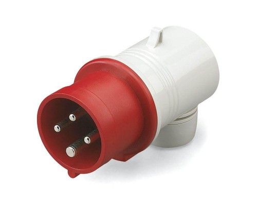 Вилка эл. каб. 16А 3P+E 400В IP44 DKC DIS2211636