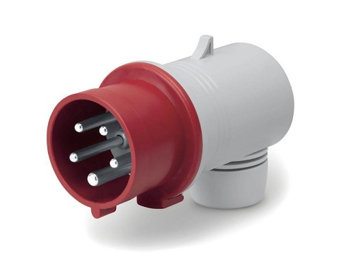 Вилка эл. каб. 16А 3P+E+N 400В IP44 DKC DIS2211637