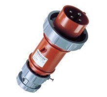 Вилка эл. каб. 32А 3P+E IP67 400В ник. PowerTop Mennekes 3841
