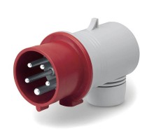 Вилка эл. каб. 32А 3P+E+N 400В IP44 DKC DIS2213237