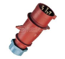 Вилка эл. каб. 32А 3P+E+N IP44 400В Mennekes 4