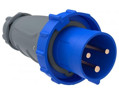 Вилка эл. каб. 63А 2P+PE 6ч/200-250В IP67 MAGNUM ССИ-033 ИЭК PSN01-063-3
