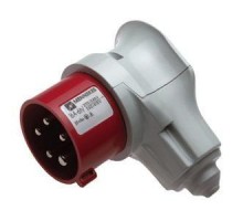 Вилка эл. каб. углов. вращ. 16А 3P+N+E IP44 380В Mennekes 3982