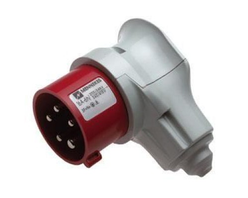 Вилка эл. каб. углов. вращ. 16А 3P+N+E IP44 380В Mennekes 3982