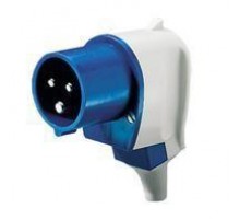 Вилка эл. каб. угловая 32А 2P+E IP44 230В Mennekes 3306